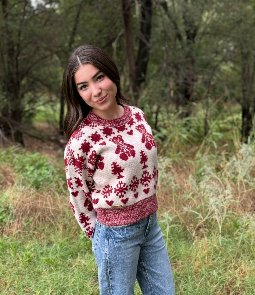 Simply Southern Felicity Bear Sweater