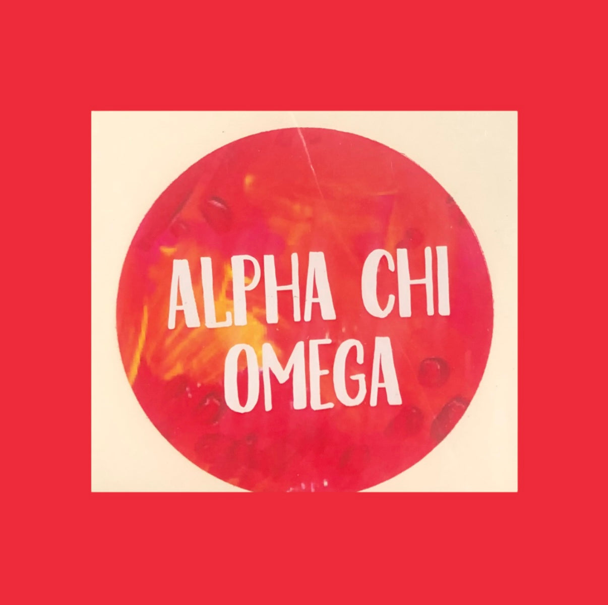 Greek Abstract Sticker