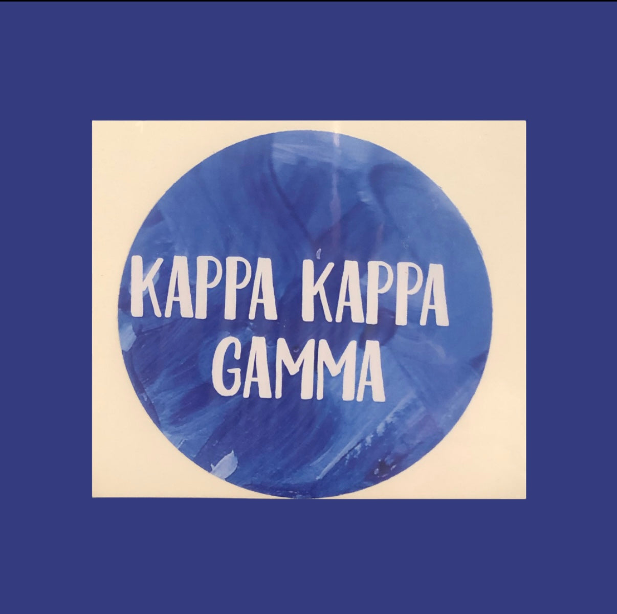 Greek Abstract Sticker