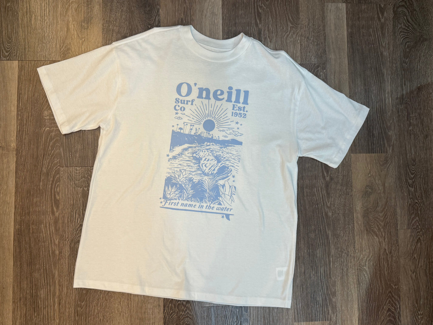 O’Neill Chore Break Oversized Tee White