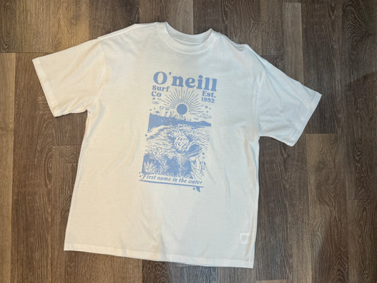 O’Neill Chore Break Oversized Tee White