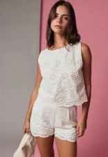 Tea Party Eyelet Shorts