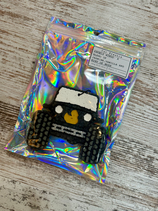 Car Freshie Angels Wings Jeep