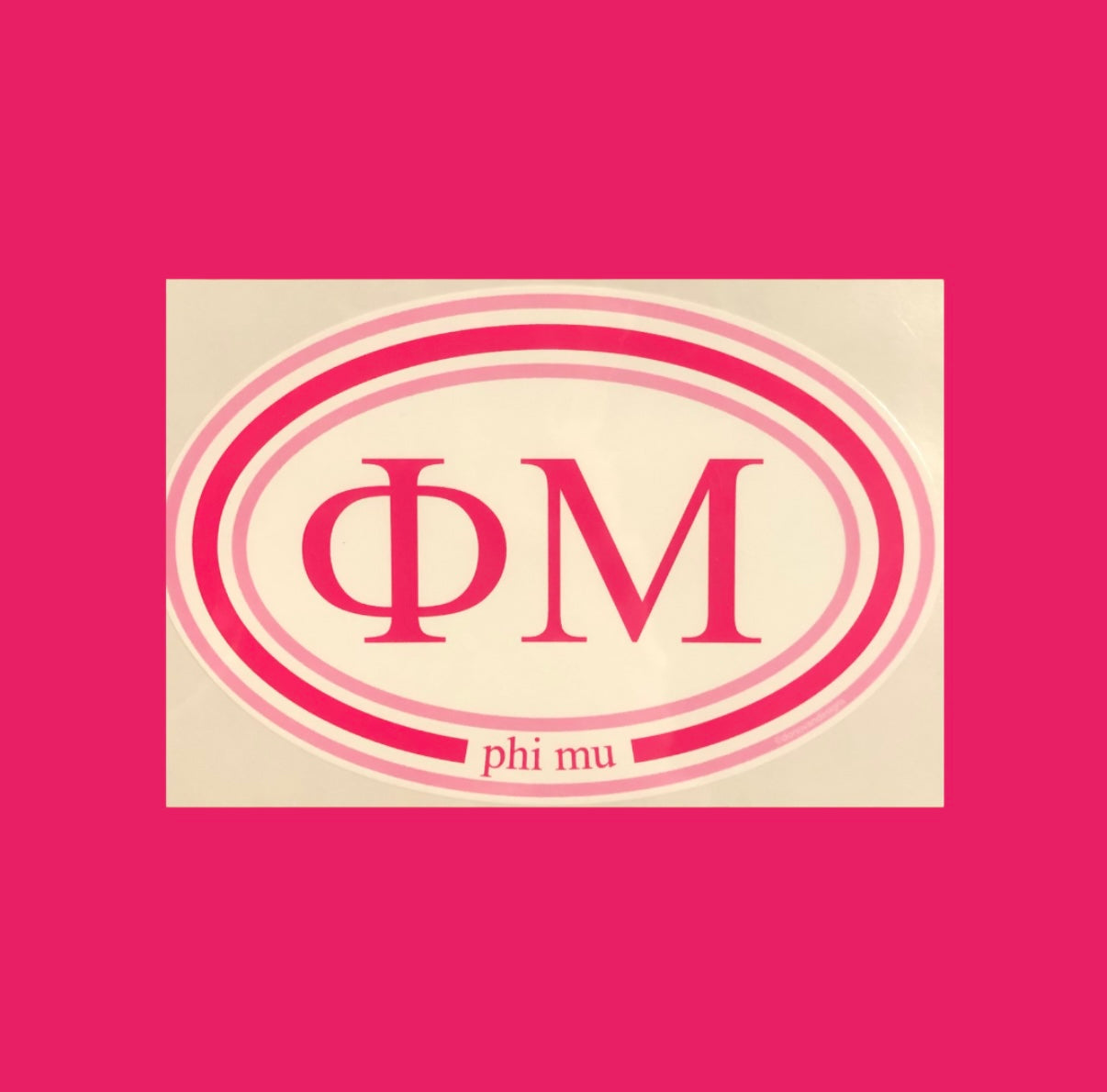 Greek Bumper Sticker
