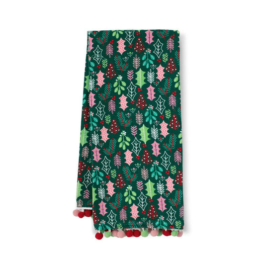 Swig Merry Mistletoe Tea Towel