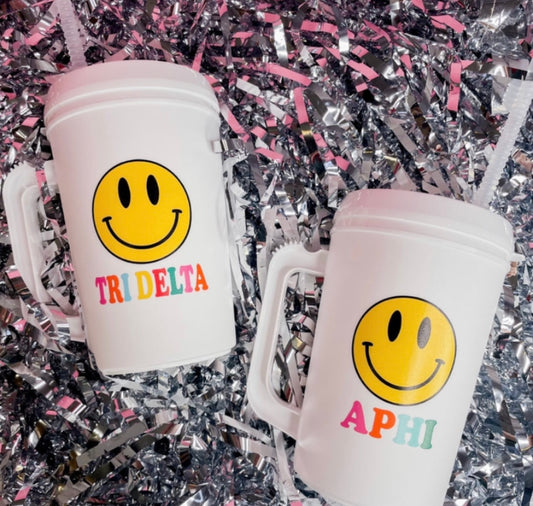 Greek Smiley Face Mug