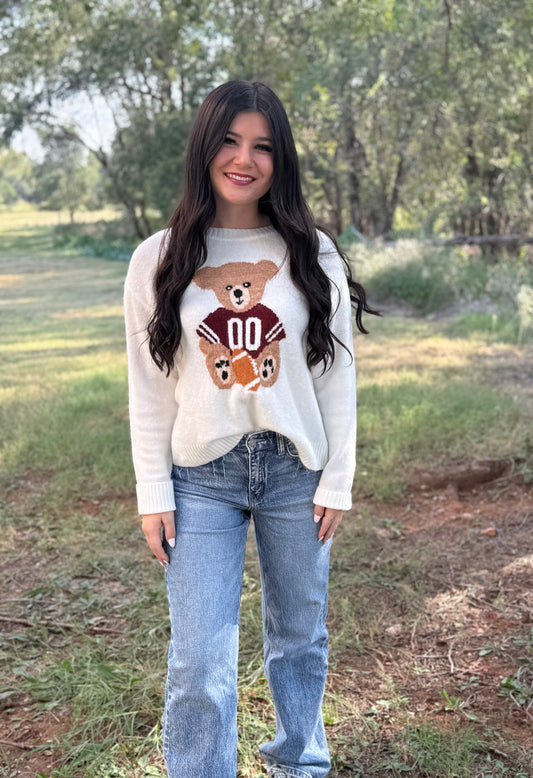 Anastasia Football Sweater