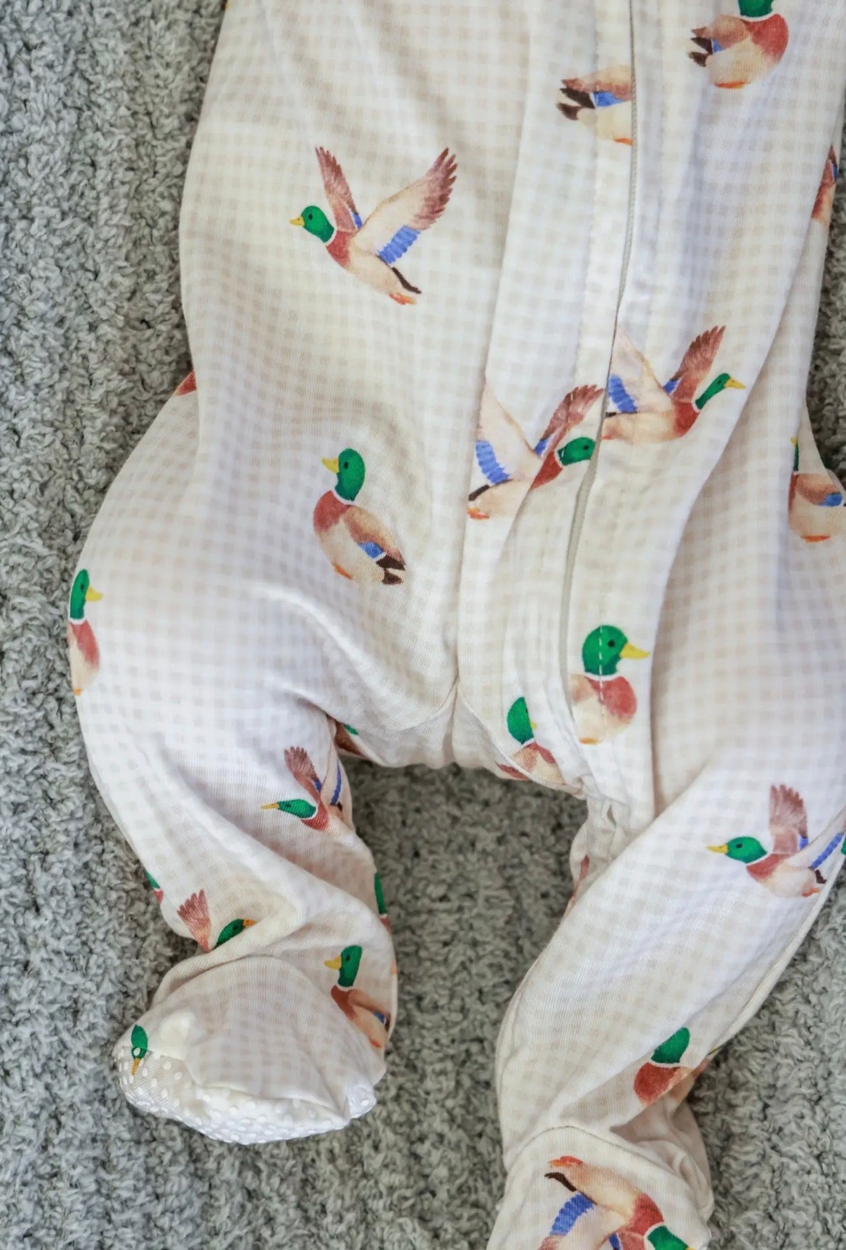 Bamboo Zipper Footie | Little Mallard