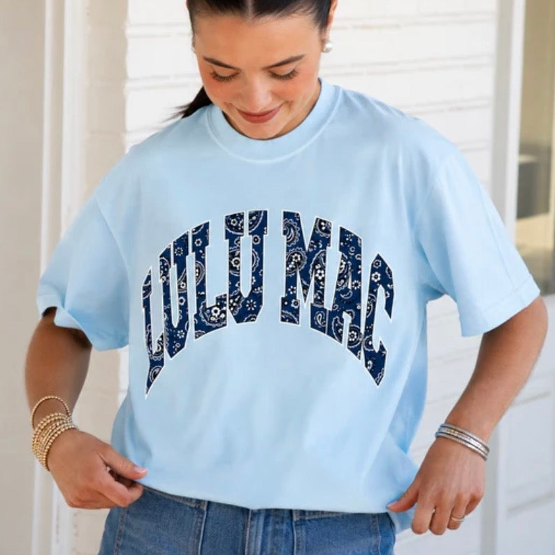Lulu Mac Tee | Chambray Bandana