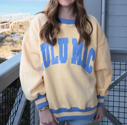 Lulu Mac Social Society Stitch Sweatshirt | Butter