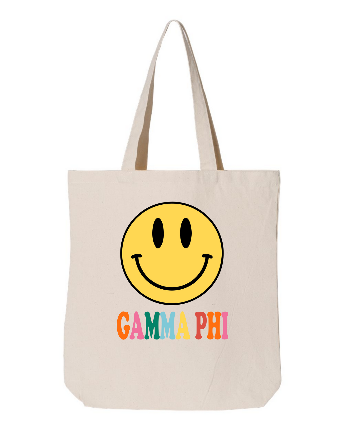 Greek Smiley Tote Bag