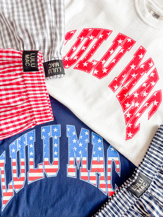 Lulu Mac Tee | Stars & Stripes