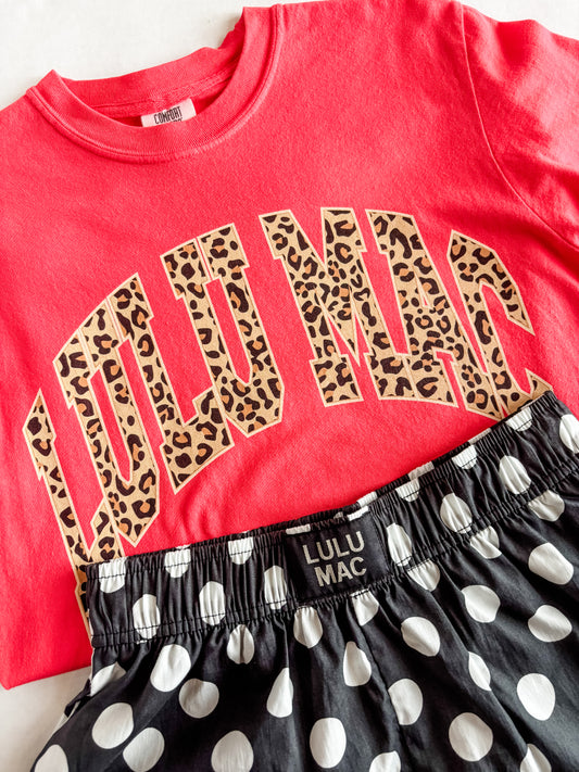 Lulu Mac Tee | Leopard Paprika