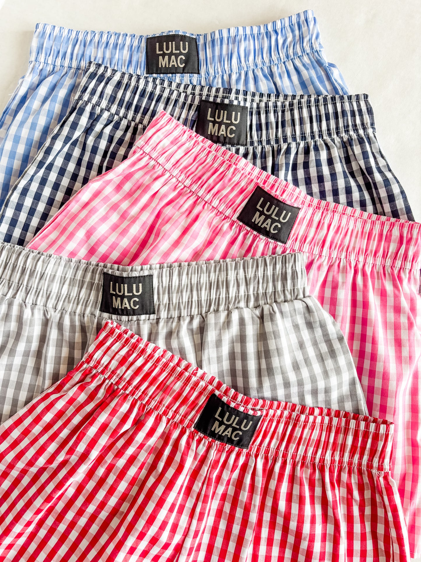 Lulu Mac Boxers | Gingham