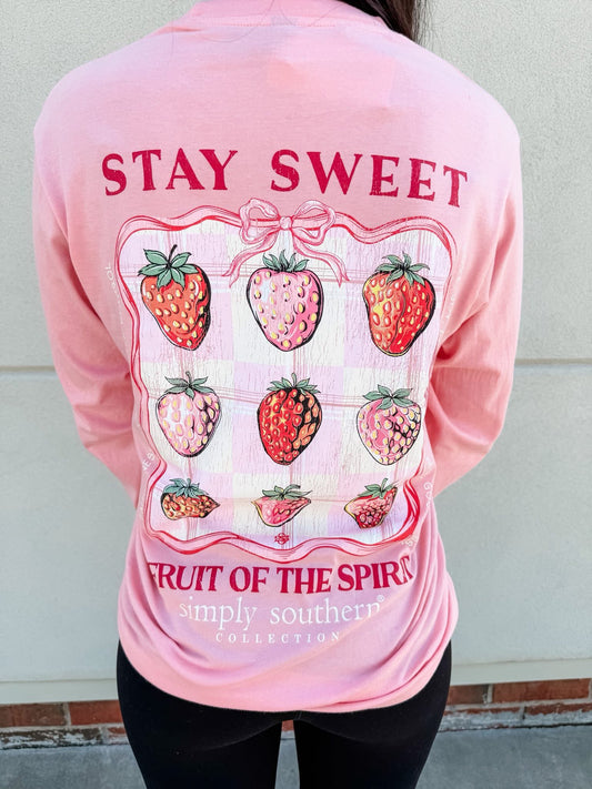 Stay Sweet Long Sleeve Tee
