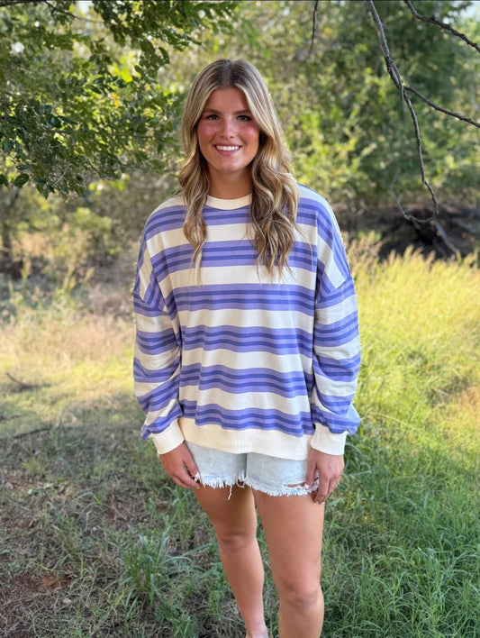 Lavender Oversized Pullover