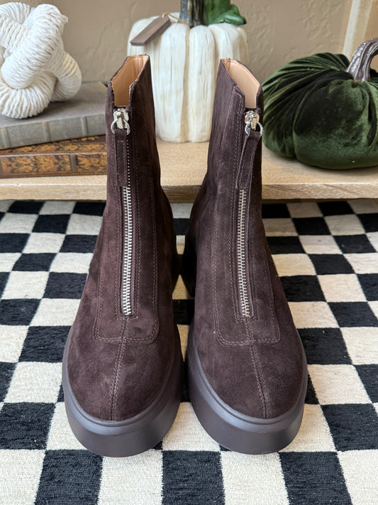 Jones Brown Suede Boot