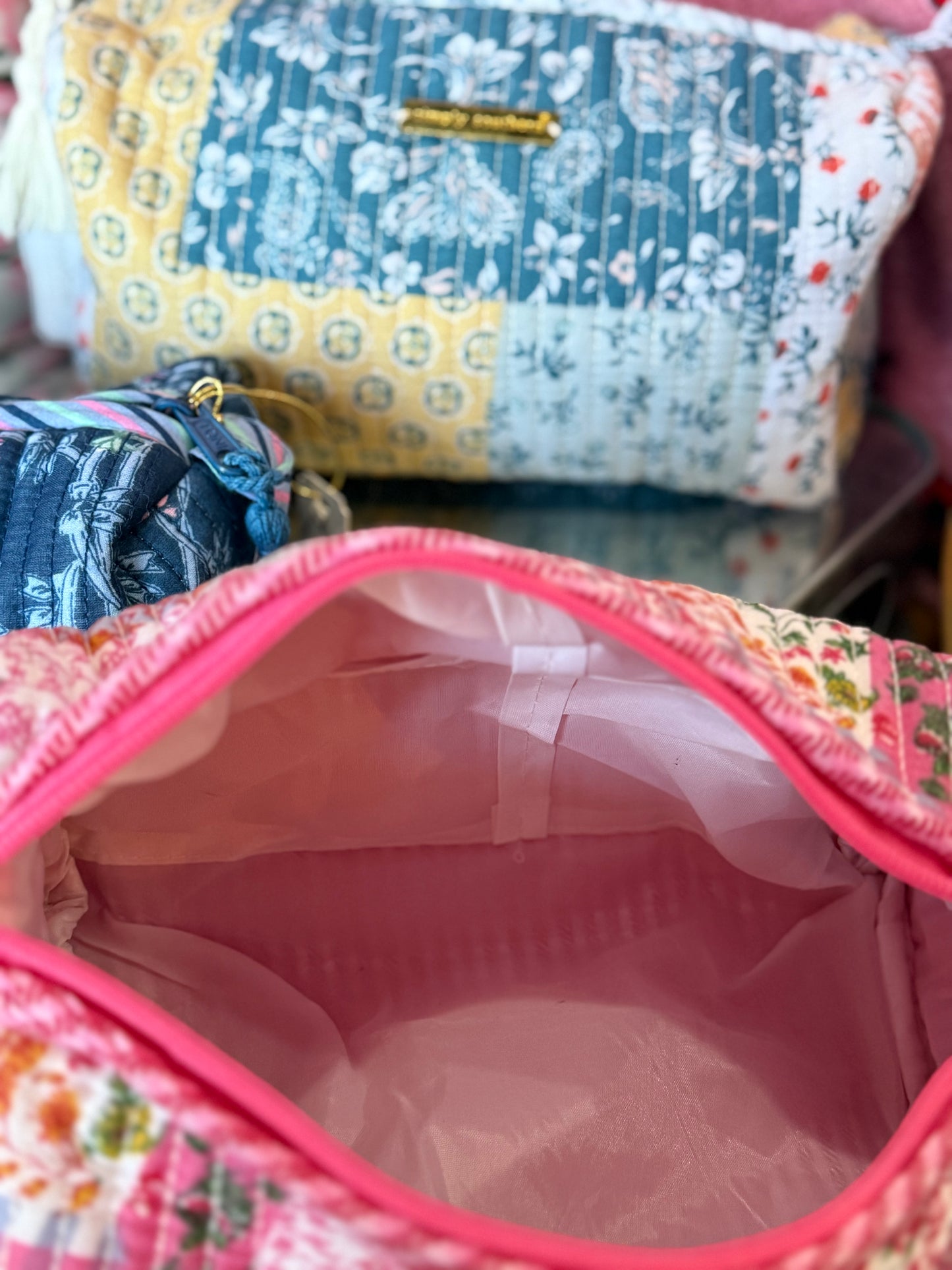 Simply Southern Quilted Cosmetic Bags