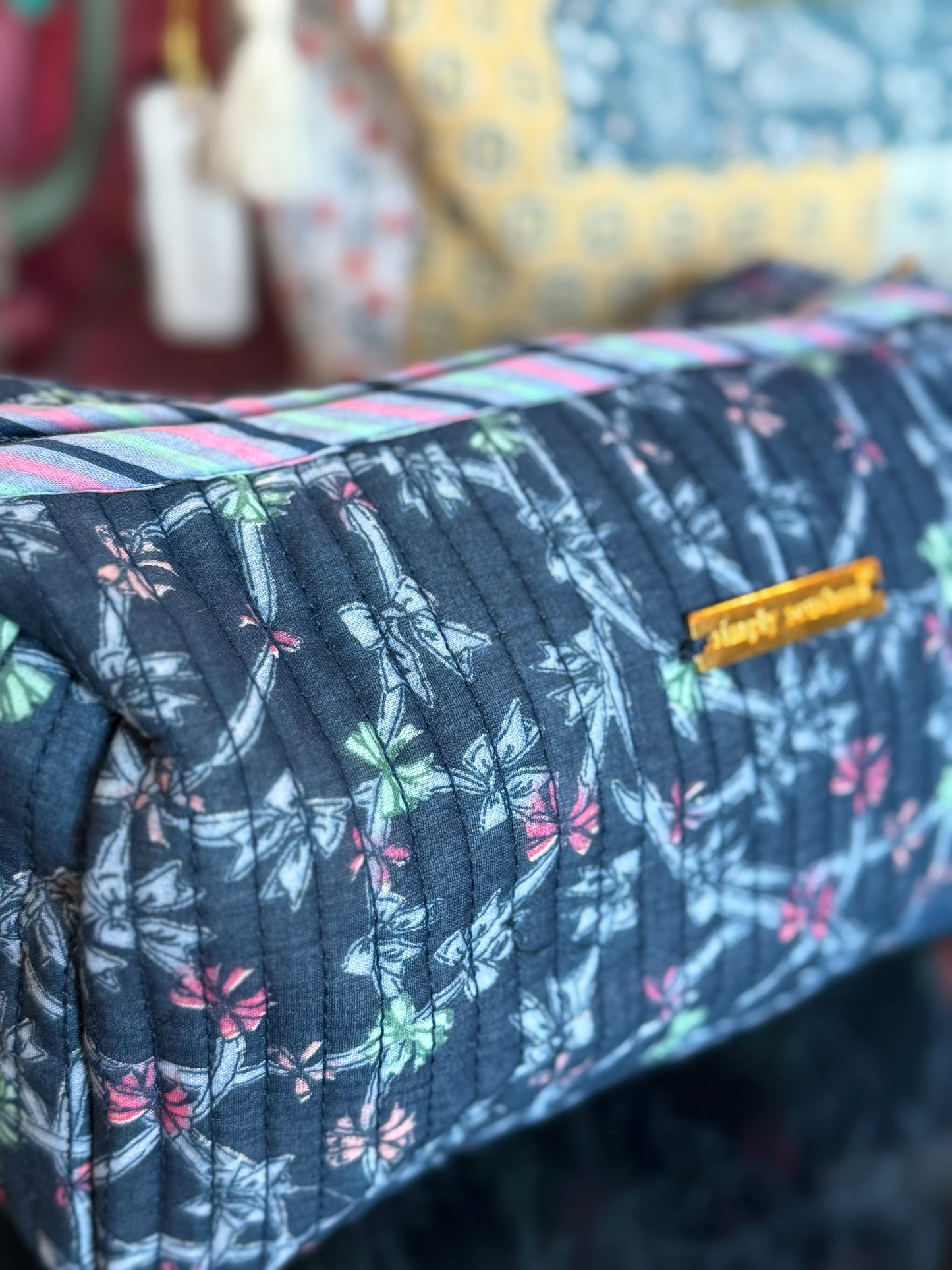 Simply Southern Quilted Cosmetic Bags