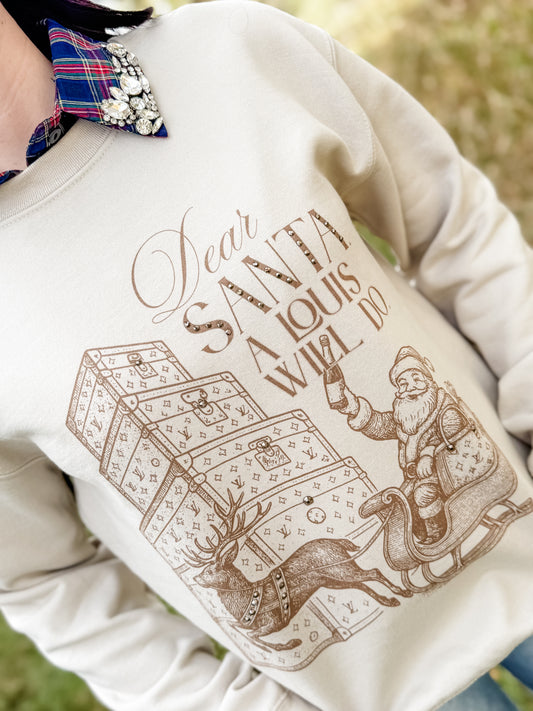 Dear Santa Crew Sweatshirt