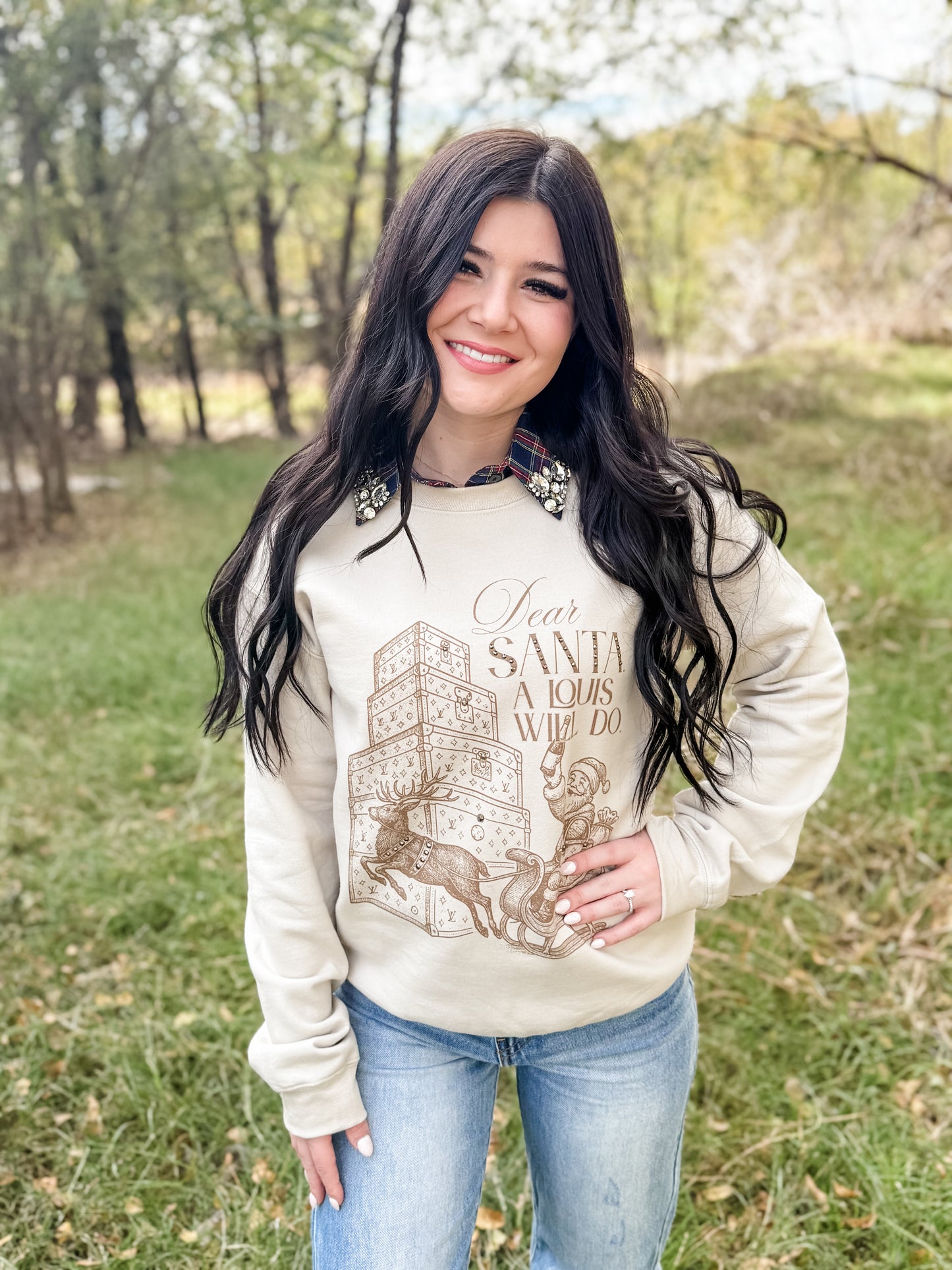 Dear Santa Crew Sweatshirt