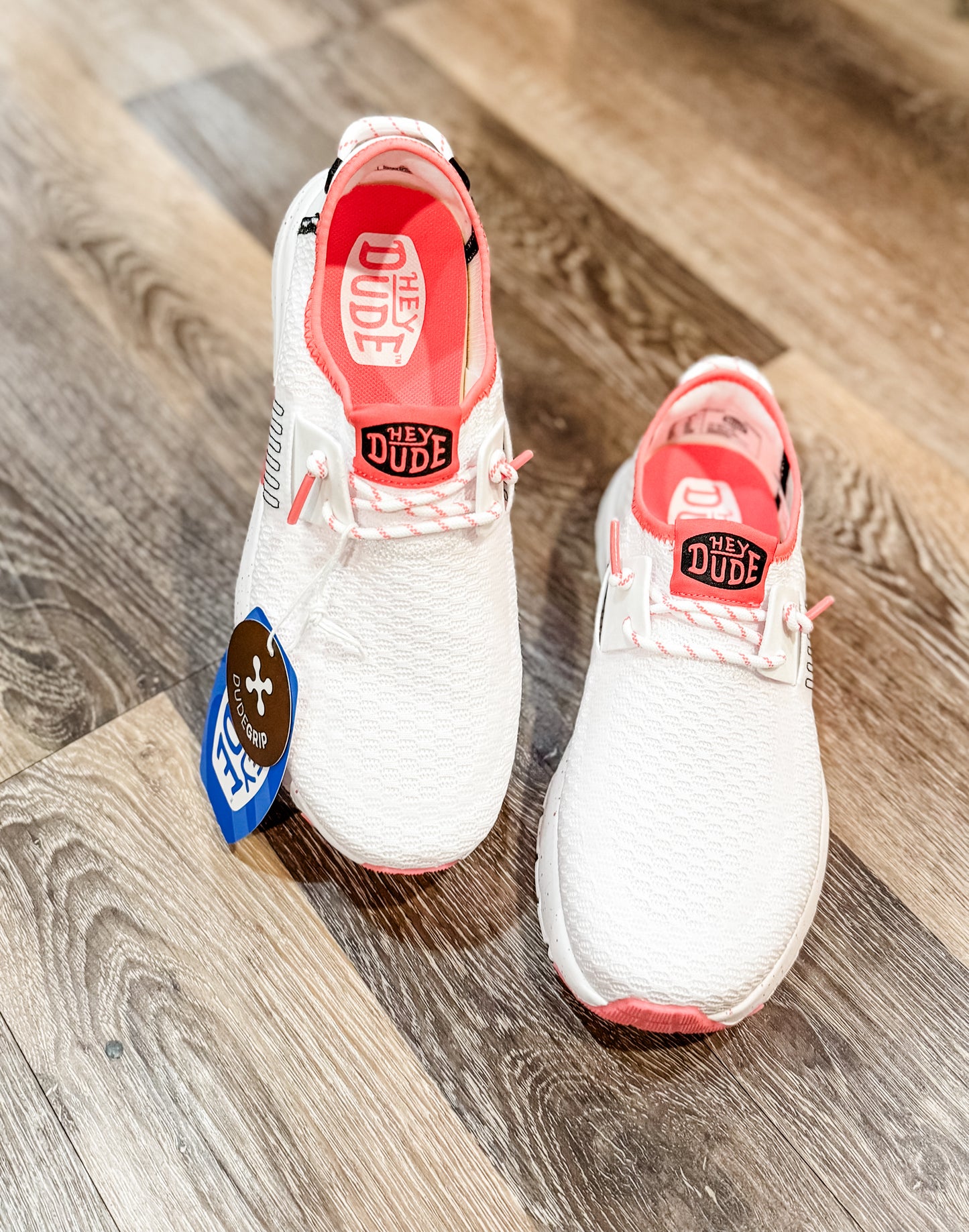 Hey Dude Women’s Sirocco W Sport Stripe White/Pink