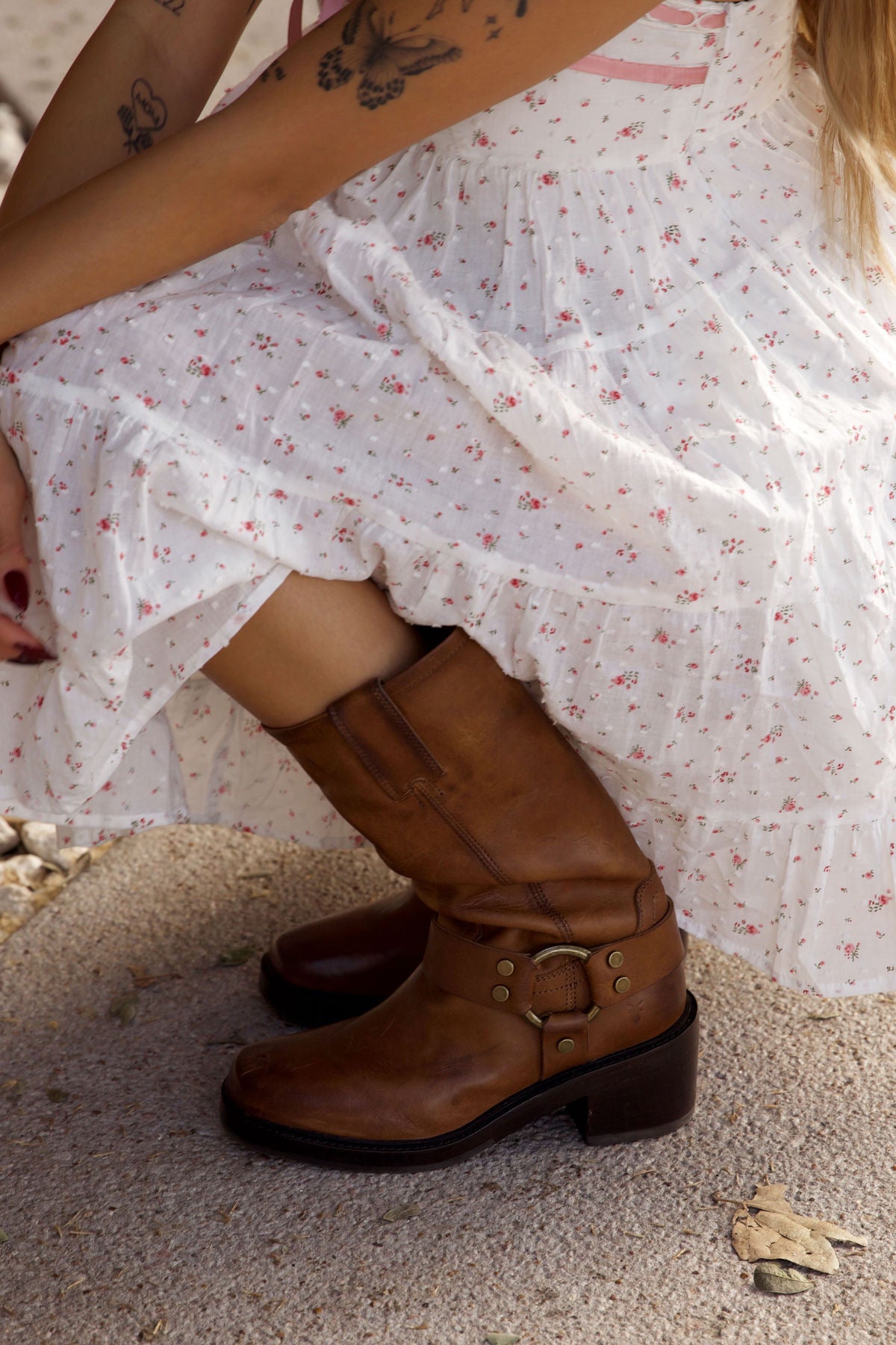 Frye Women’s Kate Harness Bark