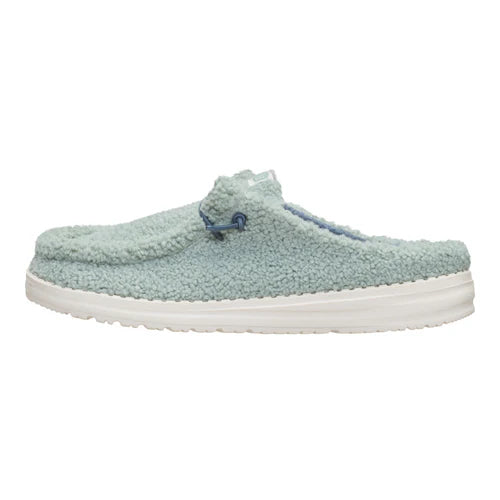 Hey Dude Women’s Wendy Slip Sherpa Iceberg Green