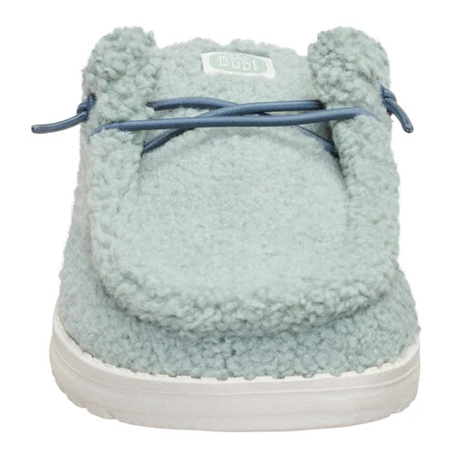 Hey Dude Women’s Wendy Slip Sherpa Iceberg Green