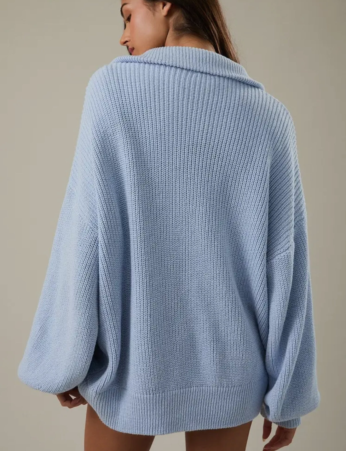 Sky Zip Up Cardigan