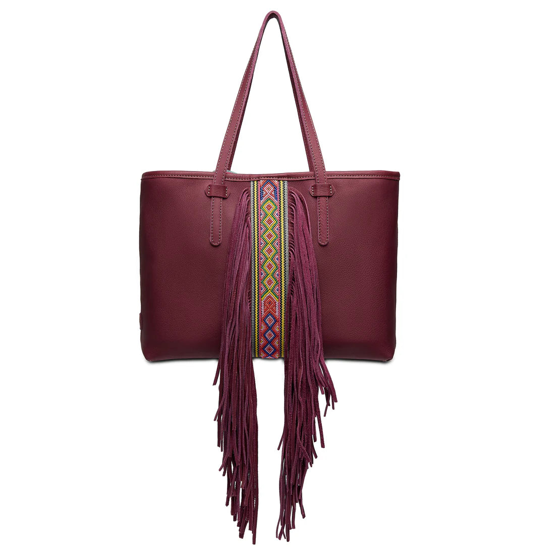 Consuela Plum Breezy Fringe