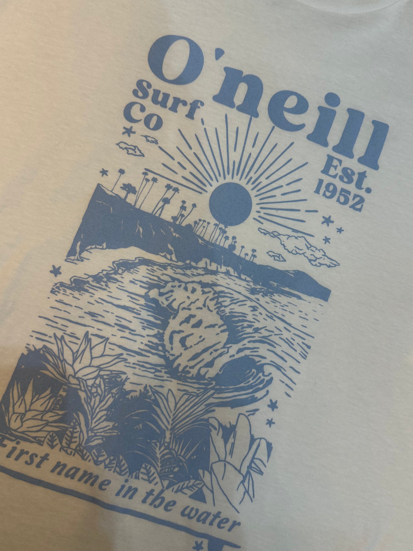 O’Neill Chore Break Oversized Tee White