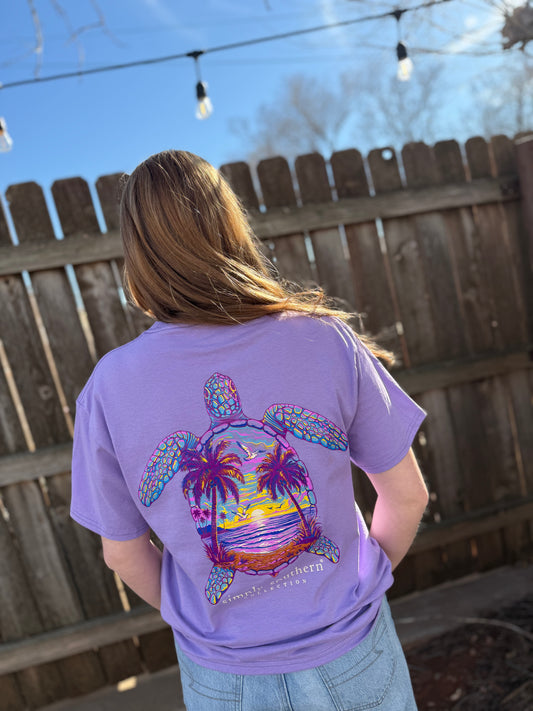 Simply Southern Night Turtle Tee