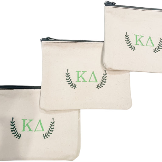 Greek Embroidered Pouch