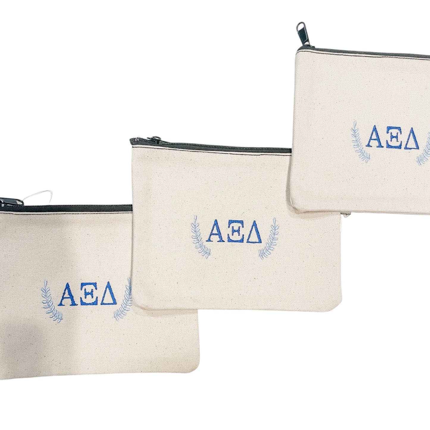 Greek Embroidered Pouch