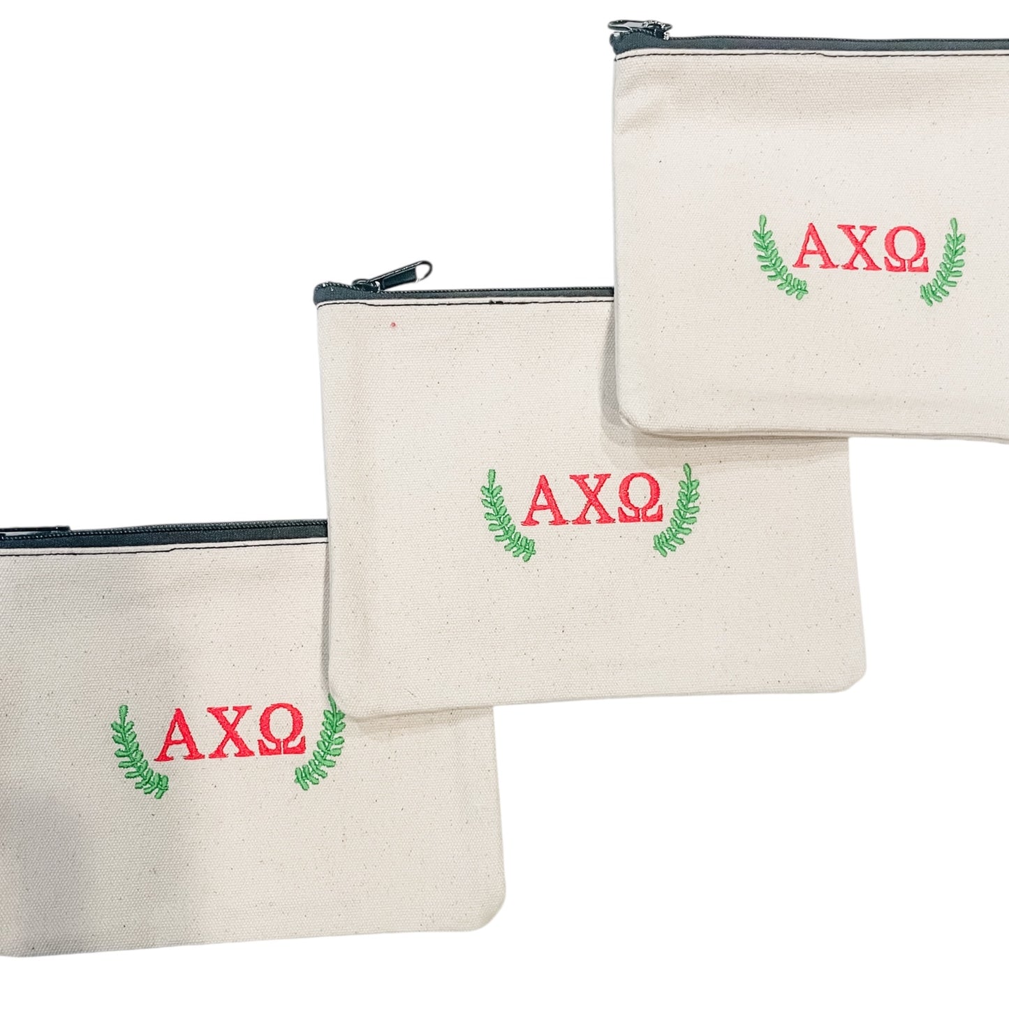 Greek Embroidered Pouch