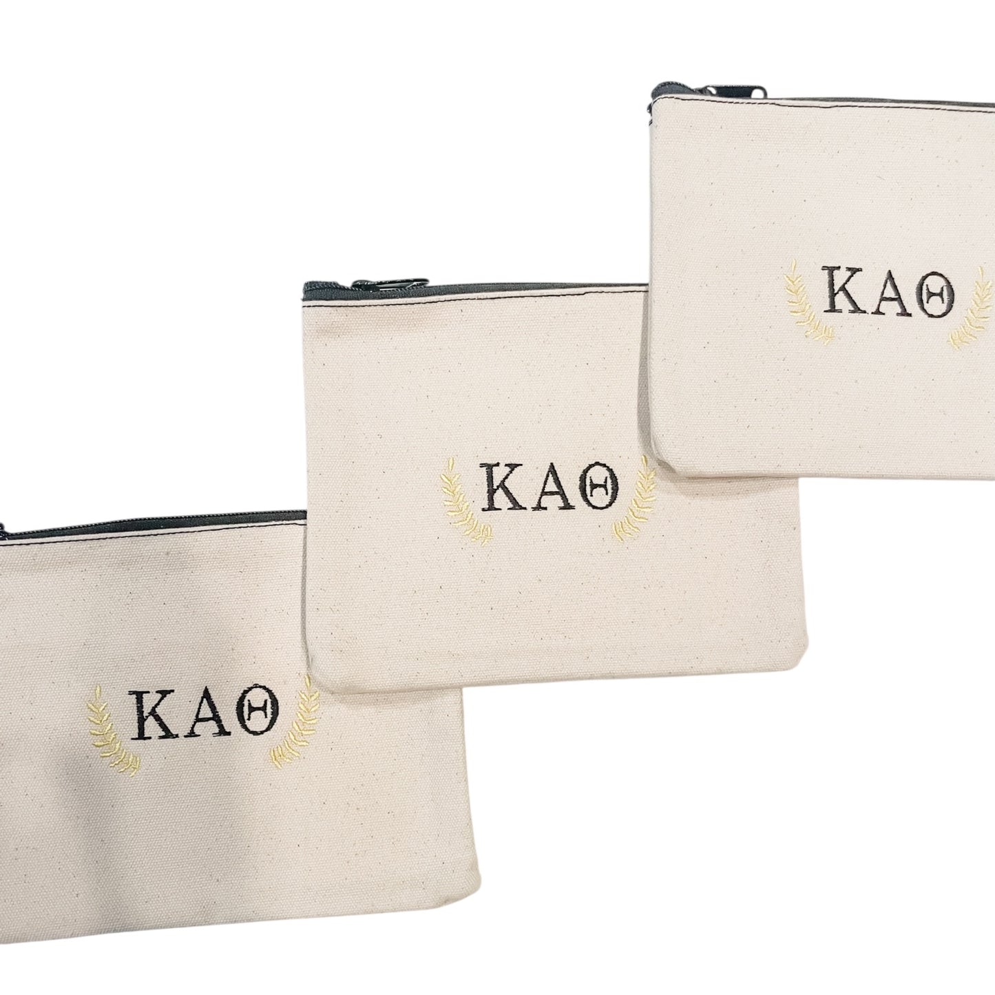 Greek Embroidered Pouch