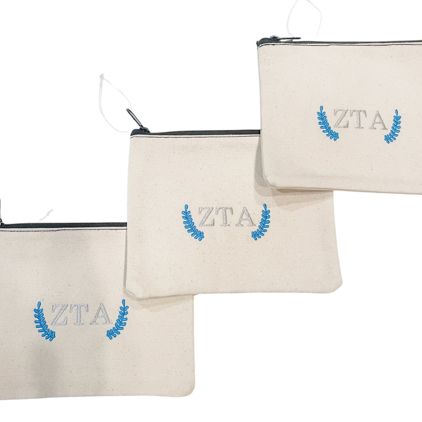 Greek Embroidered Pouch
