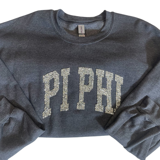 Greek Pi Phi Iced Sweatshirt