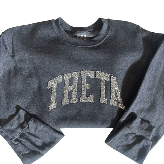 Greek Theta Iced Sweatshirt