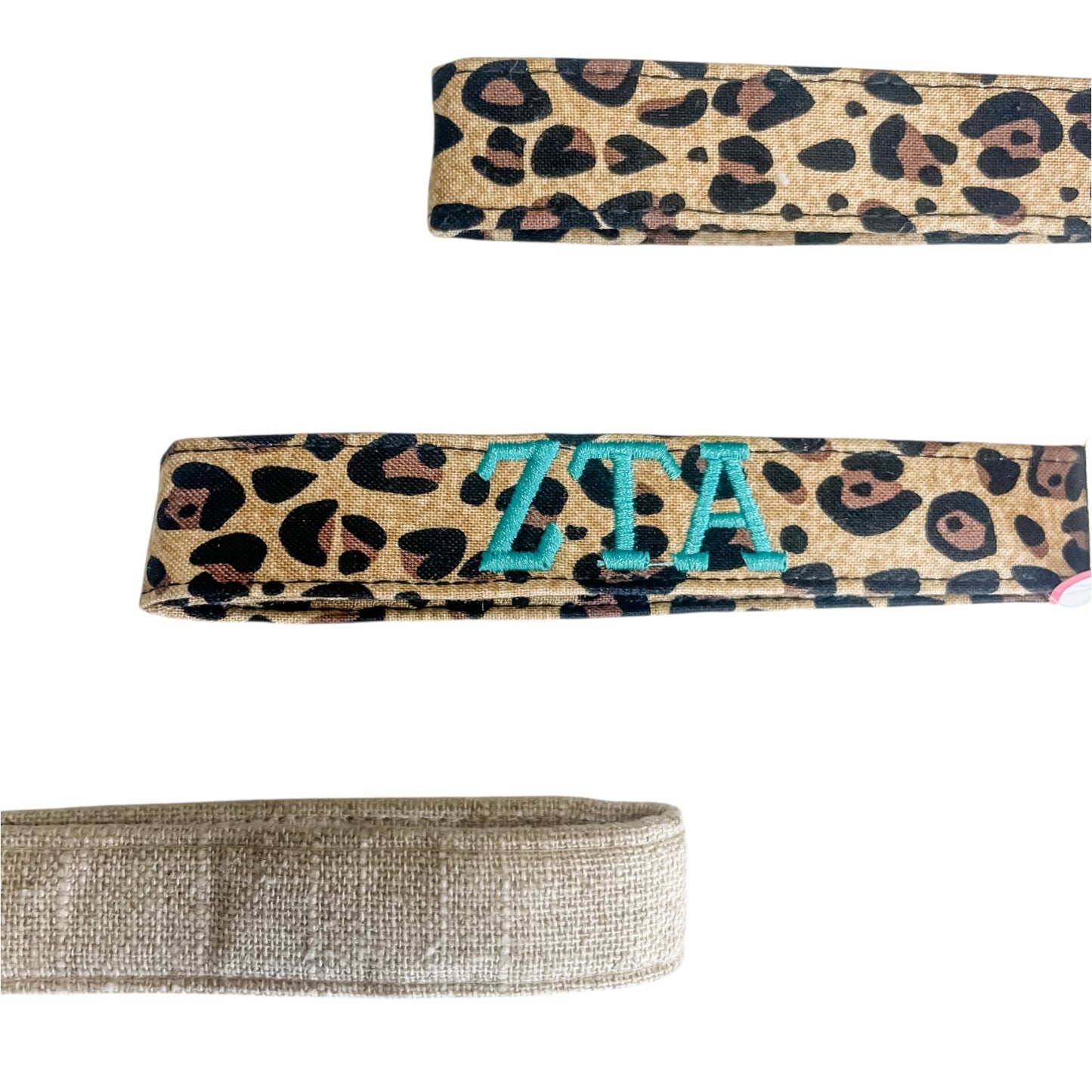Greek Wristlet Keychains