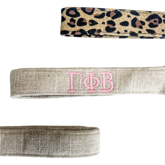 Greek Wristlet Keychains