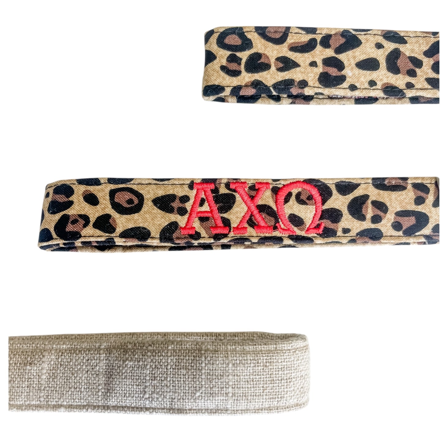 Greek Wristlet Keychains