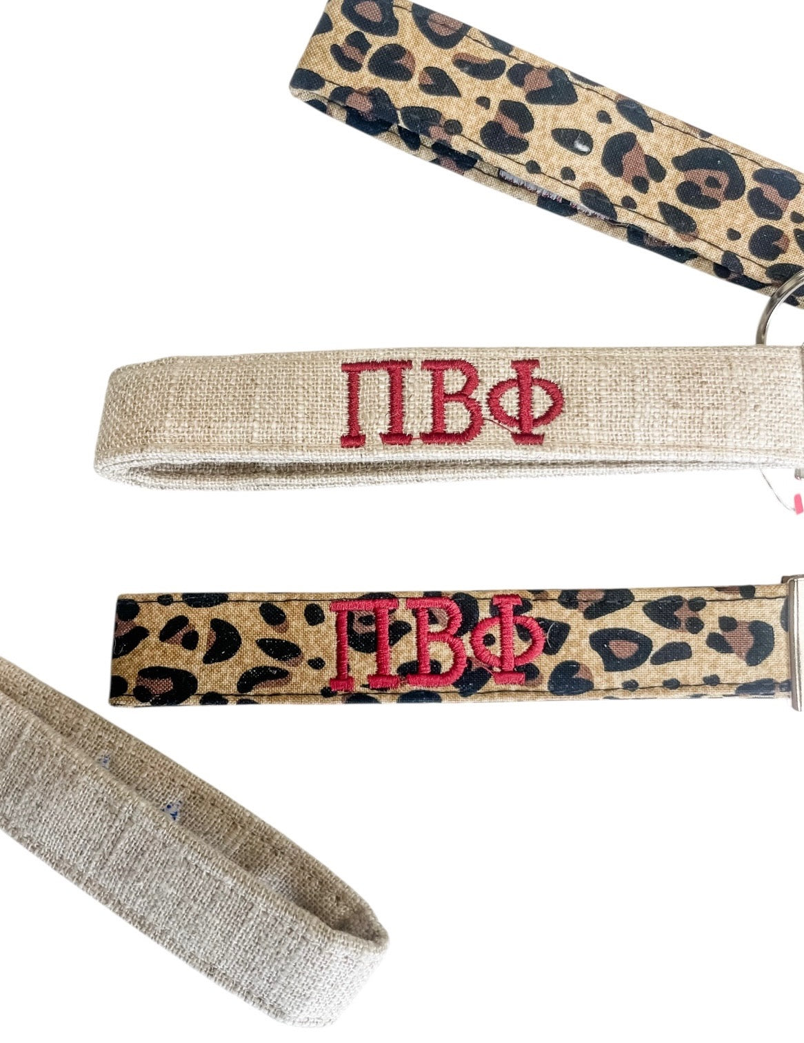 Greek Wristlet Keychains