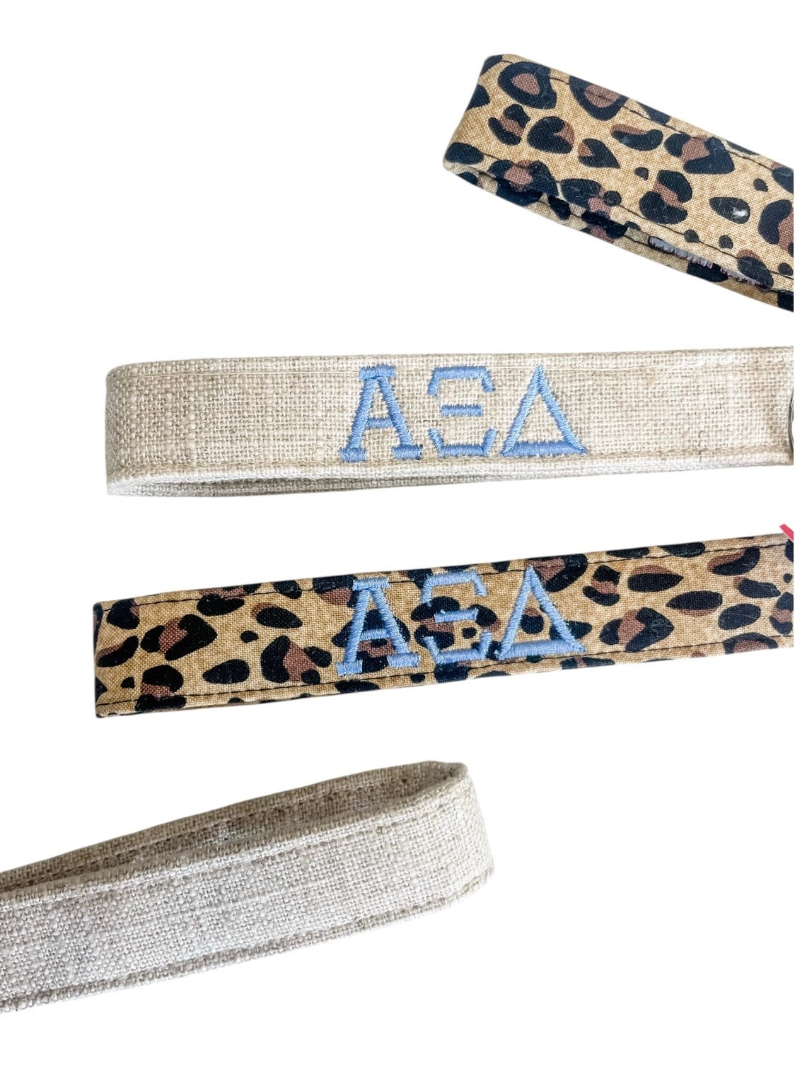 Greek Wristlet Keychains