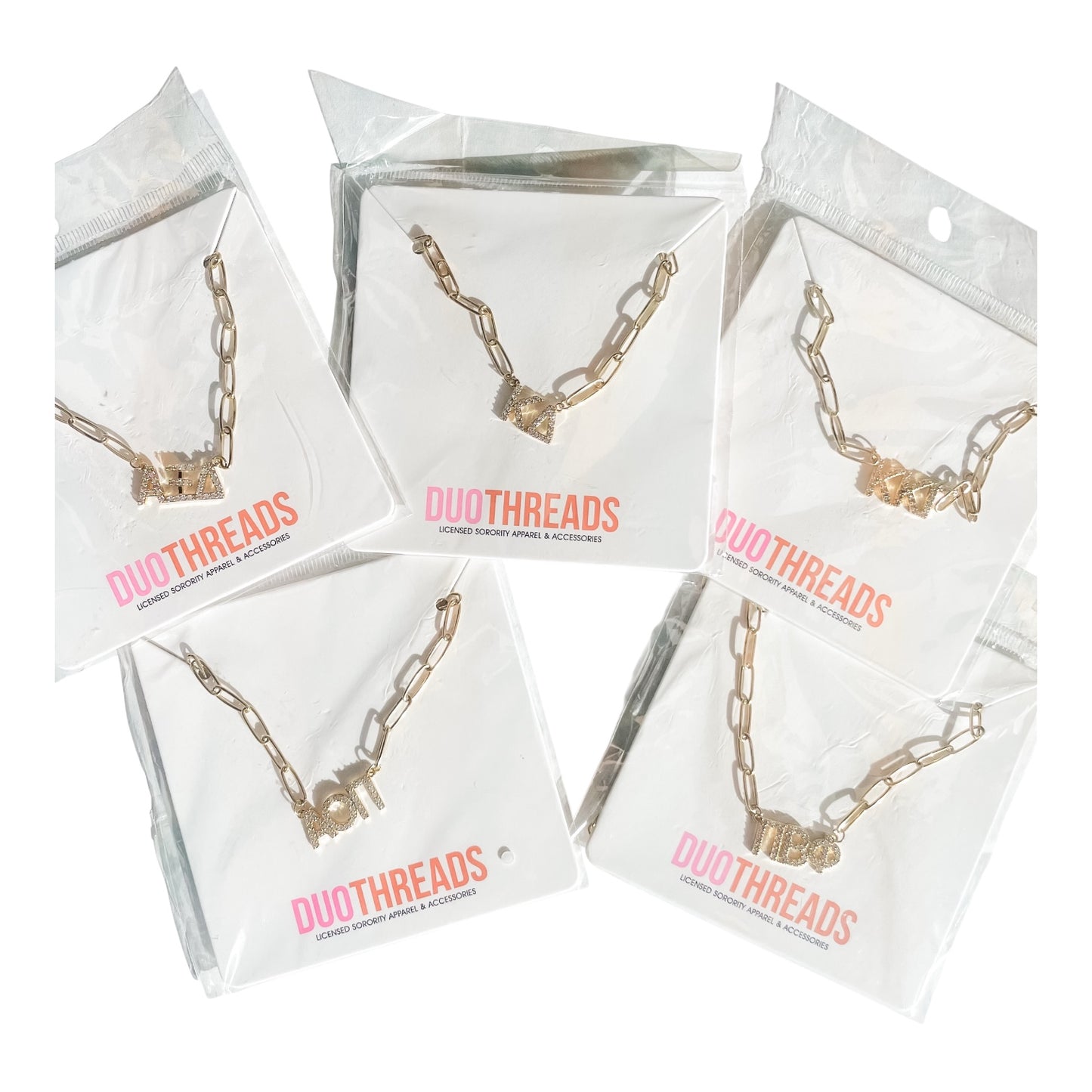 Greek Rhinestone Necklace