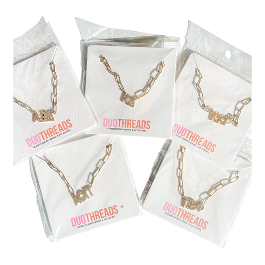 Greek Rhinestone Necklace