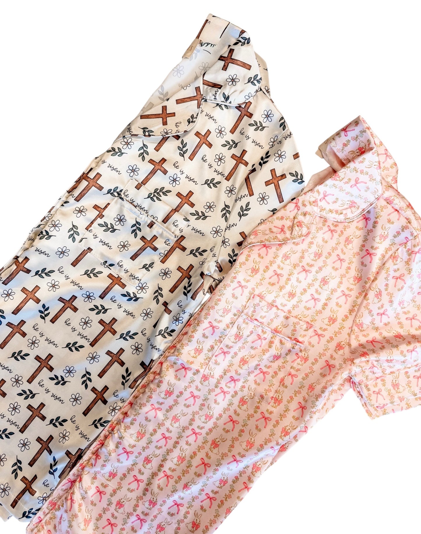Easter Bunny Satin Pajamas
