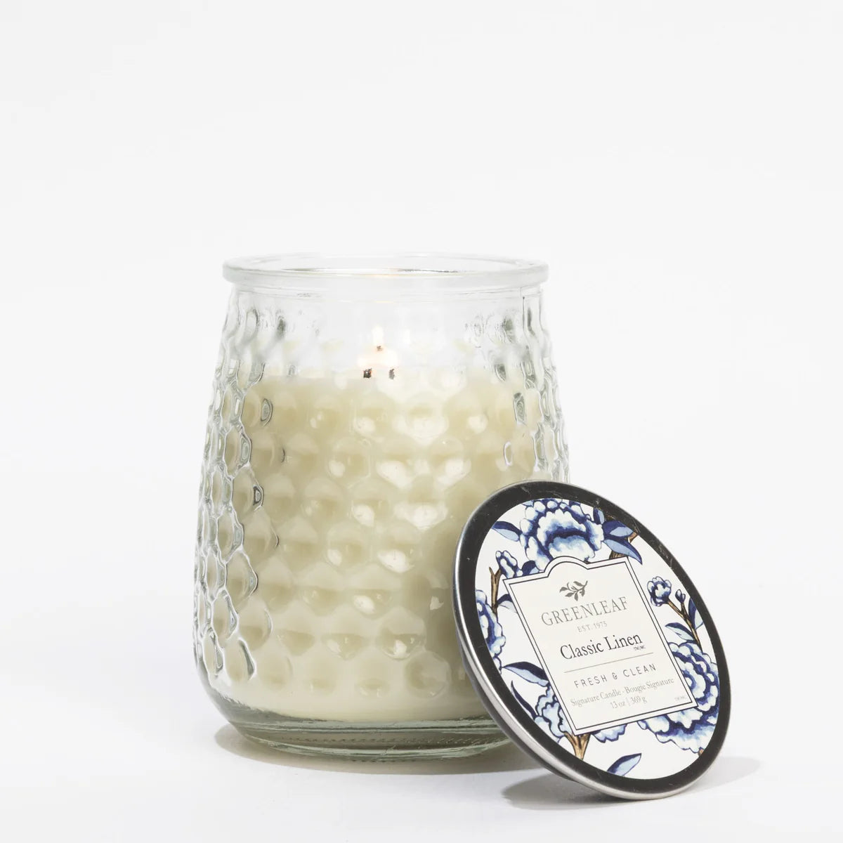 Greenleaf Signature Candle | Classic Linen