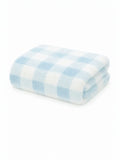 Phufy Bliss Gingham Blanket- Cloud Blue